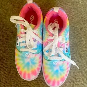 Tie Dye Heelys. Youth Size 3. Brand New no box